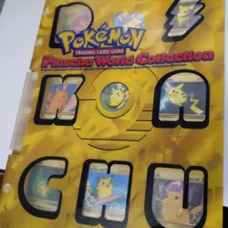 Promo Pikachu World Collection 2000 Pokemon Cards - Complete set with binder! - Image 3