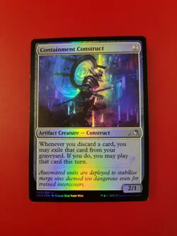 1x Containment Construct | FOIL | Kamigawa Neon Dynasty | MTG Magic Cards - Image 3