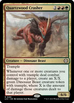 Quartzwood Crasher - 281 / English / Near Mint - Image 1