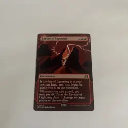 Leyline of Lightning - Enchanting Tales - Magic the Gathering MTG Nice! - Image 1