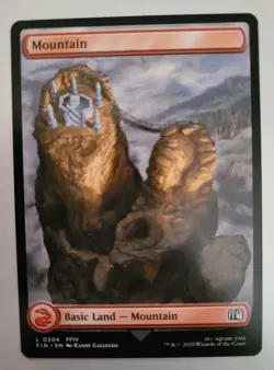 MTG - Final Fantasy: Mountain (0304) - Land - Near Mint - Image 1