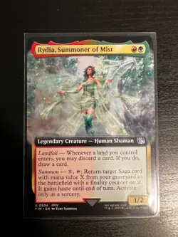 Rydia, Summoner of Mist Extended Art - FIN 0504 NM - MTG Magic - Image 1