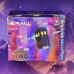 Universes Beyond Doctor Who Collector Booster Box MTG Magic SEALED New UK - Image 1
