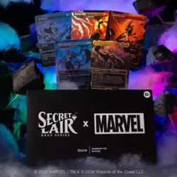 Storm Foil MTG Secret Lair x Marvel - Magic the Gathering Sold Out - Image 1