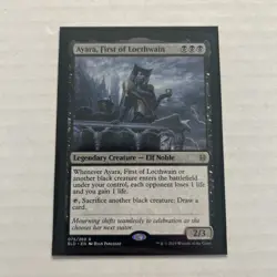 Ayara, First of Locthwain Throne of Eldraine 75 Near Mint - Image 1