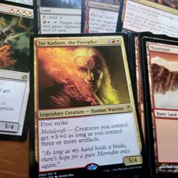 Magic Commander Deck MTG 100 - Metalcraft Red and White Toxic Poison infecting - Image 1