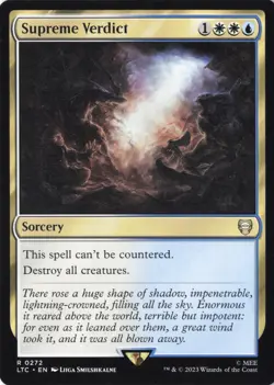 Supreme Verdict R Commander: The Lord of the Rings: Tales of Middle-earth 272 NM - Image 1