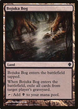Bojuka Bog / Marecage de Bojuka ENGLISH Lightly Played Commander 2013 magic mtg - Image 1