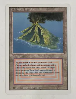 Volcanic Island Revised Near Mint NM MTG Magic The Gathering - Image 1