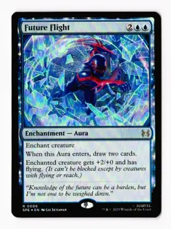 Future Flight (Foil) 0006 (R) MTG Marvel's Spider-Man Eternal-Legal (SPE) - Image 1