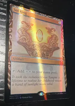 [1x] Sol Ring - Foil Near Mint, English Kaladesh & Aether Revolt Inventions MTG - Image 3