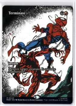 Terminate (Borderless) 40 MTG Marvel Eternal-Legal Non-Foil NM/M - Image 1