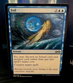 magic the gathering - Foil (not foil) Instant - Blue - Counter Spell - Common - Image 1