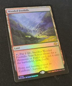 Wooded Foothills - FOIL - MTG Modern Horizons 3 - Near Mint - Image 2