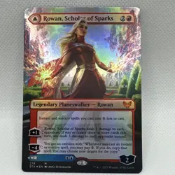 MTG Rowan, Scholar of Sparks BORDERLESS Strixhaven: School of Mages 278 NM - Image 1