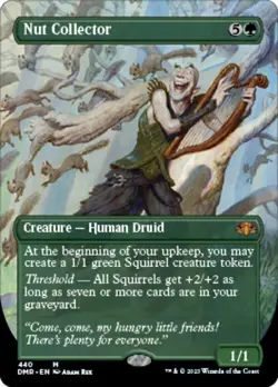 1x Nut Collector ~~ Borderless NM-Mint, English Dominaria Remastered MTG Magic - Image 1