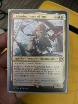 Lightning, Army of One Final Fantasy Foil - Image 1