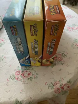 Pokemon TCG Flareon GX, Jolteon GX, Vaporeon GX Special Collection Box Set Of 3 - Image 5