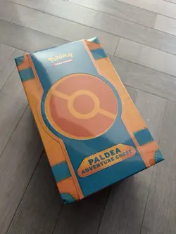 Brand New Sealed Pokemon TCG: Paldea Adventure Chest Box w/ Promos - Image 5