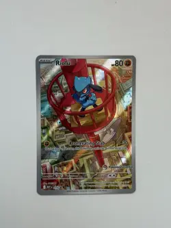 Pokemon TCG Riolu Pokemon Center Stamped Promo Mega Evolutions Etb 010 - Image 1