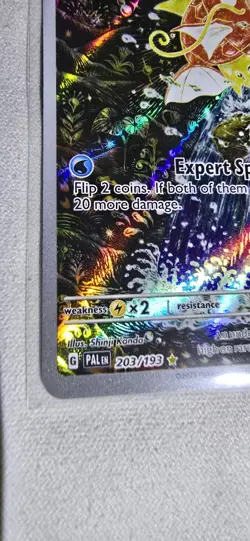 Pokemon Magikarp TCG Scarlet & Violet Paldea Evolved Holo Card 203/193 IR - Image 5