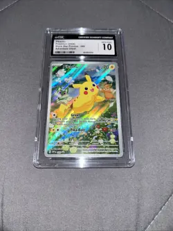 Pokemon TCG Pikachu Black Star Promos Adventure Chest 088 CGC Gem Mint 10 - Image 1