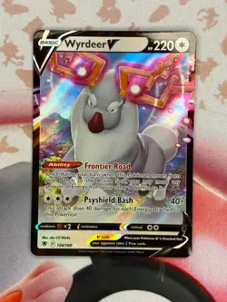 Wyrdeer V 134/189 English Pokemon TCG Astral Radiance Ultra Rare Full Art - Image 2