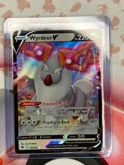 Wyrdeer V 134/189 English Pokemon TCG Astral Radiance Ultra Rare Full Art - Image 5