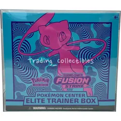 Fusion Strike Pokemon Center Sword and Shield Elite Trainer Box ETB With Case - Image 1