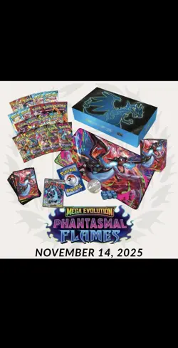 Pokemon TCG Phantasmal Flames Mega Charizard X EX UPC CONFIRMED 11/14 PRE-SALE! - Image 2