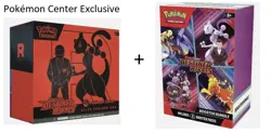 DESTINED RIVALS Pokemon Center ETB + Booster Bundle SEALED. IN HAND - Image 1