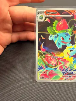 Ivysaur Illustration Rare 134/132 Near Mint Mega Evolution Pokemon TCG English - Image 3