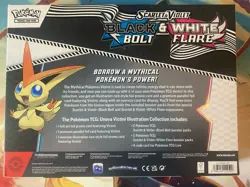 Pokemon TCG Unova Victini Illustration Collection Box Black Bolt White Flare - Image 2