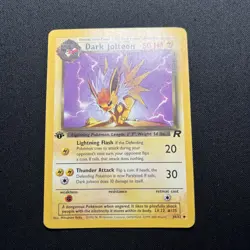 Pokemon TCG | Dark Jolteon 1st Edition Team Rocket 38/82 | Near Mint - Image 1