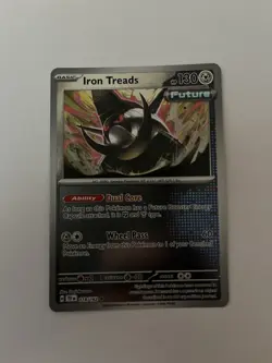 Iron Treads 118/162 Reverse Holo Pokemon Temporal Forces Pack Fresh - Image 1