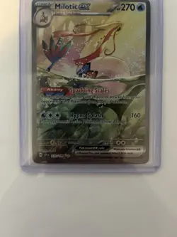 Pokemon TCG Milotic EX SIR 2024 Surging Sparks #237/191 - Image 4