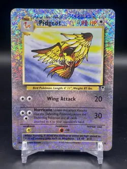 Pokemon Pidgeot Legendary Collection Reverse Holo Rare 33/110 WOTC English HP - Image 1