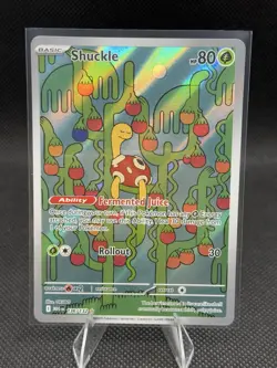 SHUCKLE Illustration Rare Holo #136/132 - Pokemon Mega Evolution English - Image 1