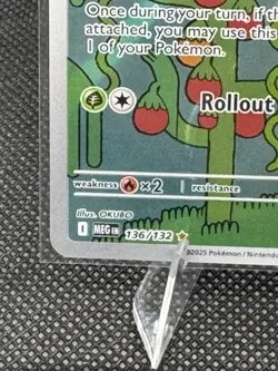 SHUCKLE Illustration Rare Holo #136/132 - Pokemon Mega Evolution English - Image 2