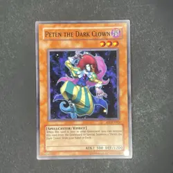 Peten The Dark Clown EP1-EN005 Yu-Gi-Oh! Movie Exclusive Pack LP - Image 1