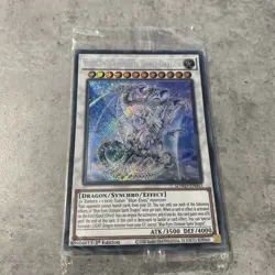 YuGiOh Blue-Eyes Ultimate Spirit Dragon SDWD-EN043 Secret Rare 1st Ed SEALED - Image 1