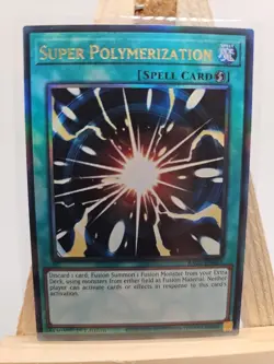 Yu-Gi-Oh Super Polymerization Collectors Rare RA03-EN053 Near Mint Condition - Image 1