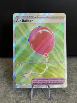 Air Balloon #166/132 - Mega Evolutions Full Art Holo Foil Pokemon TCG Card - NM - Image 1