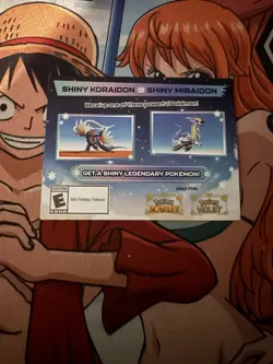 Shiny Koraidon & Shiny Moraidon GameStop Pokemon Code Card UNSCRATCHED - Image 1