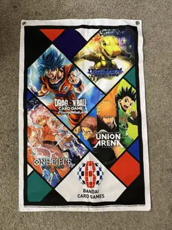 Bandai Card Games Promo Banner Digimon One Piece Dragon Ball Super Union Arena - Image 1