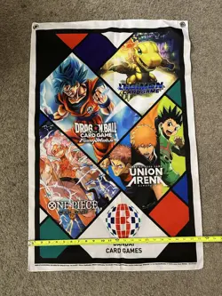 Bandai Card Games Promo Banner Digimon One Piece Dragon Ball Super Union Arena - Image 2