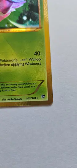 Pokemon Card Virizion 103/101 Secret Rare Black & White Plasma Blast - NM - Image 5