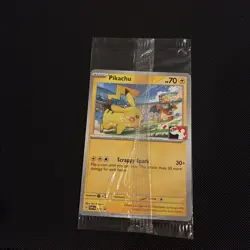 (NM) Pikachu SVP101 Black Star Promo Play League Pokemon Card TCG SEALED&Stamped - Image 1
