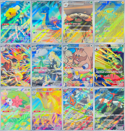 Pokemon Card Destined Rivals Korean AR Full Set of 12 (SV9a) - Image 1