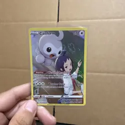 Pokemon TCG Castform Lost Origin Trainer Gallery Holo Ultra Rare Card Sleeved - Image 1